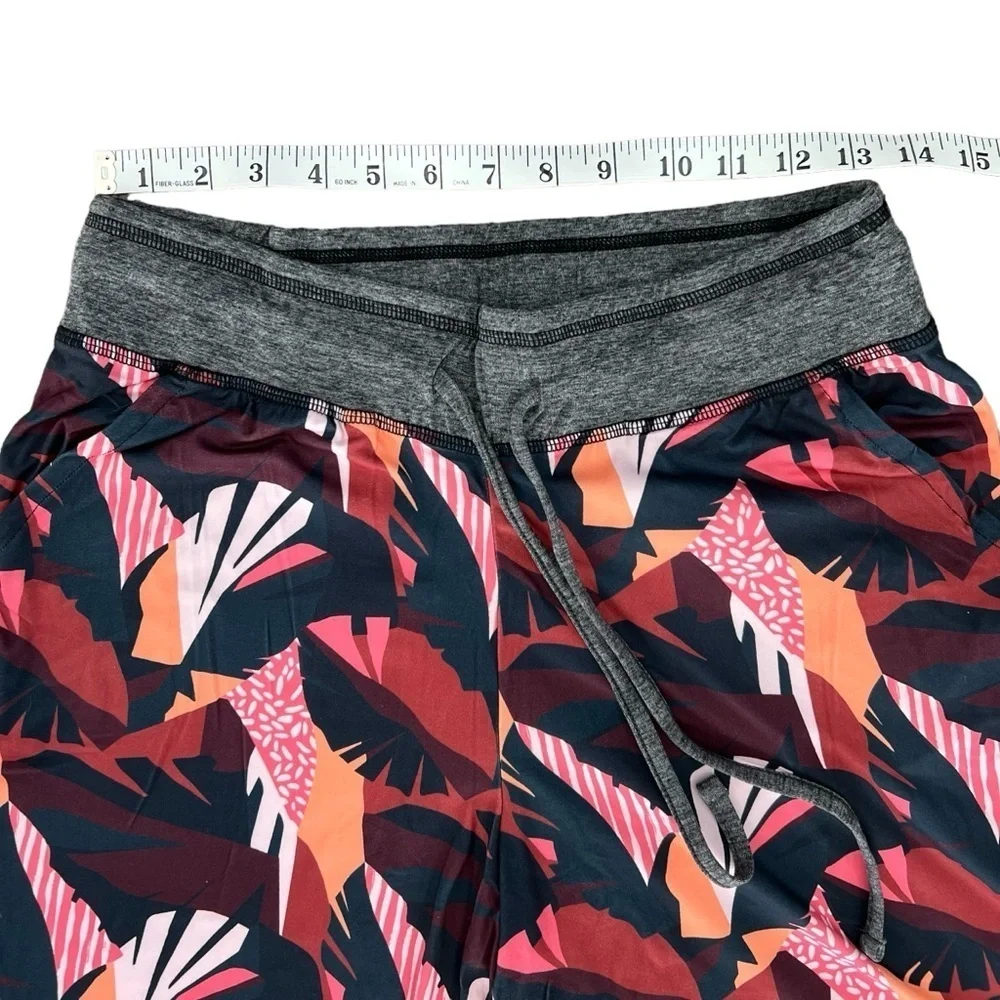 Women’s Pajama Pants – Tropical Leaf Print Lounge Pants (Size M) NWT - Picture 6 of 11